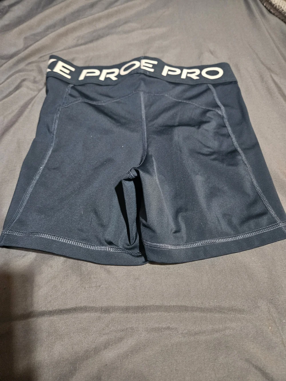 Nike Pro Navy Blue Dri-FIT Compression Shorts, 5